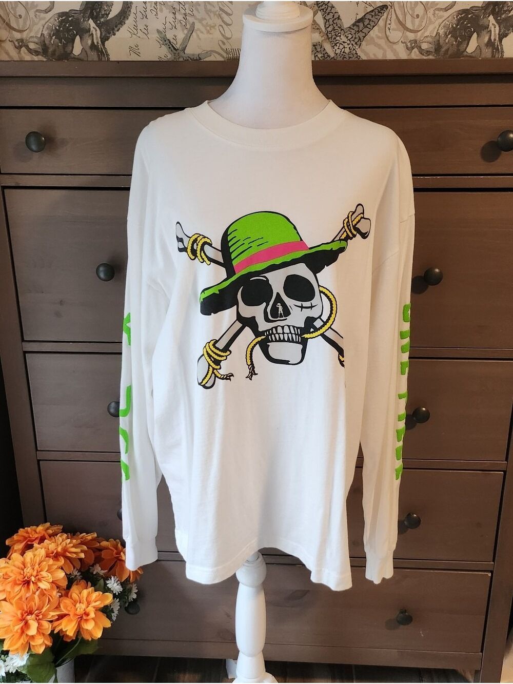 One Piece Long Sleeve Tee By PacSun Size Large